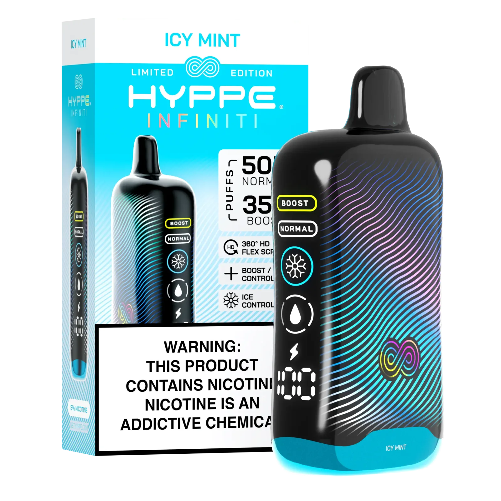 Icy Mint Hyppe Infiniti 50K