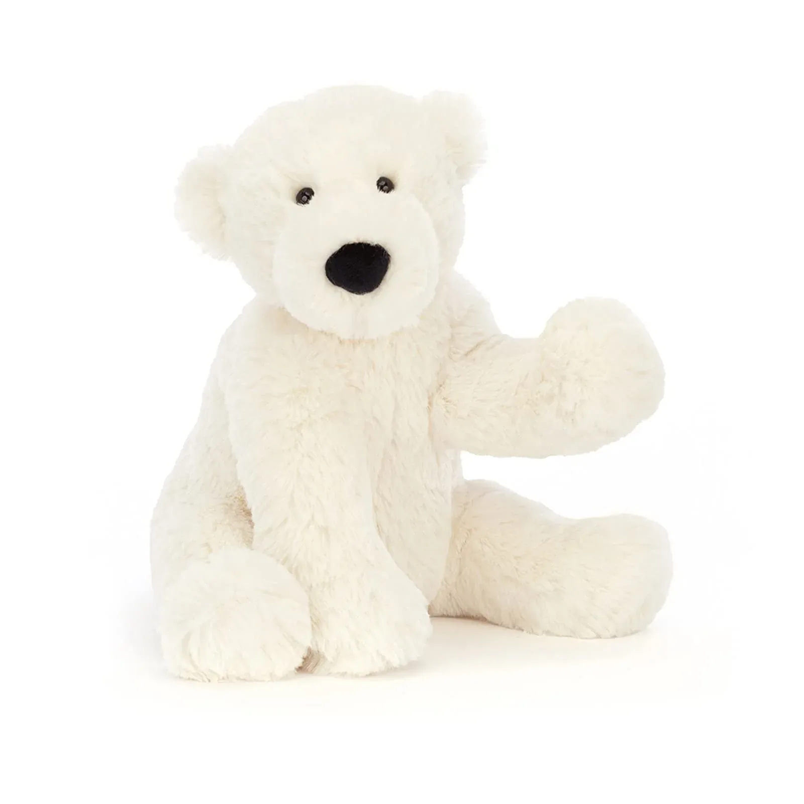 Jelly Cat Perry Polar Bear Plush Toy Medium 10 Inch Cuddly Stuffed Animal - Image 2