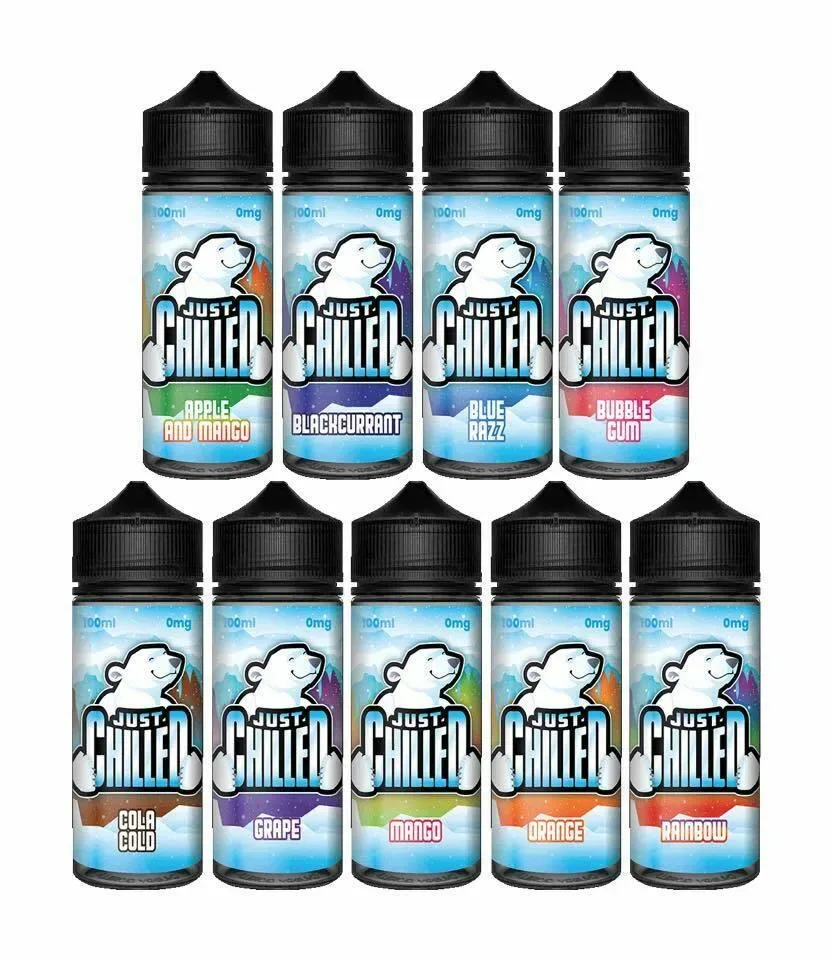 JUST CHILLED 100ML E-Liquid 0mg Nicotine – 70VG/30PG Vape Juice