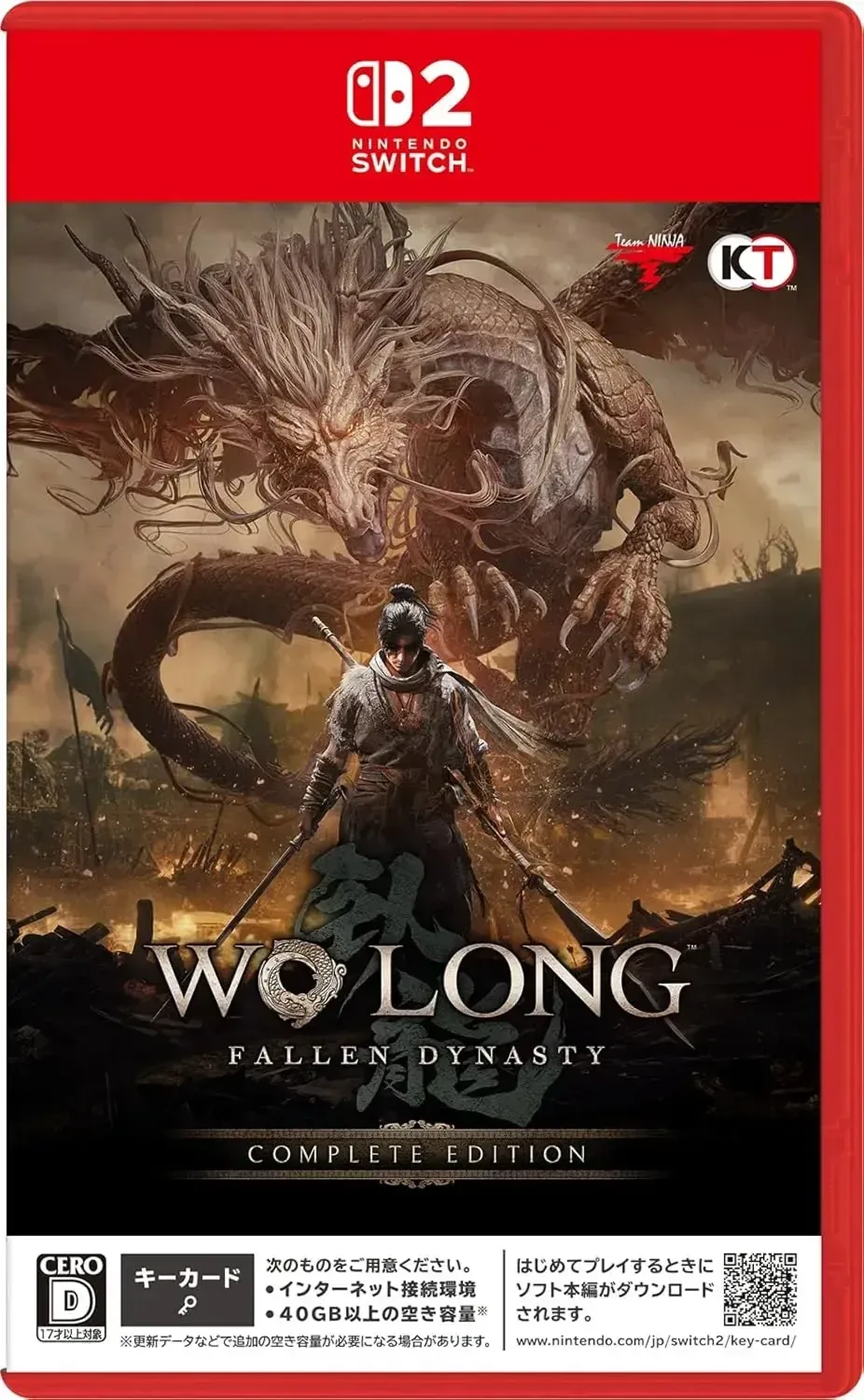 KT Wo Long: Fallen Dynasty Complete Edition for Nintendo Switch2
