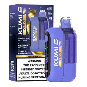KUMI 6 Oro 40K Puff Disposable