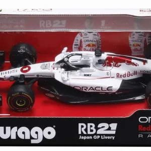 Kyosho Burago 1/43 Oracle Red Bull RB21 2025 Japanese GP Verstappen Model