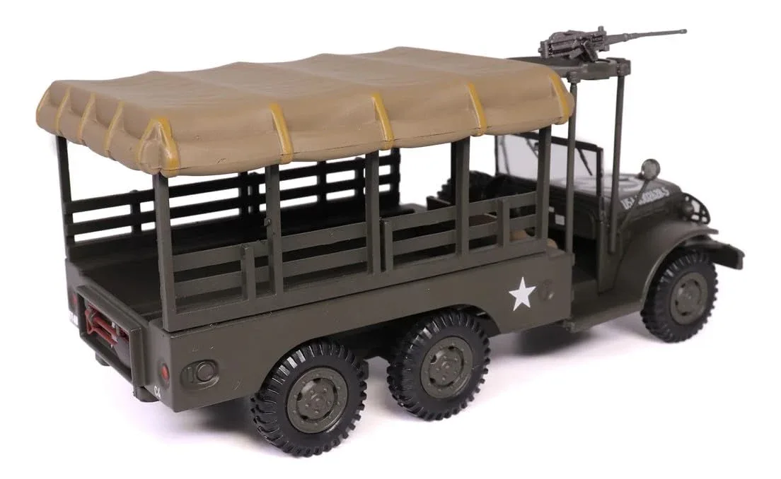 Kyosho Dodge WC63 US Army 1/43 Model Canvas Top Carrier MPC24218 - Image 2