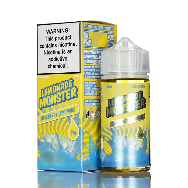 Lemonade Monster – Blueberry Lemonade – 100mL - Image 2
