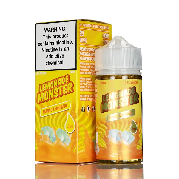 Lemonade Monster – Mango Lemonade – 100mL