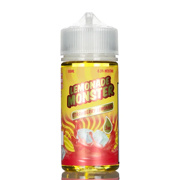 Lemonade Monster – Strawberry Lemonade – 100mL - Image 2