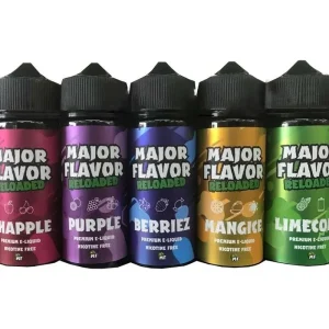 MAJOR FLAVOR RELOADED 100ml E-Liquid Juice 0MG Vape