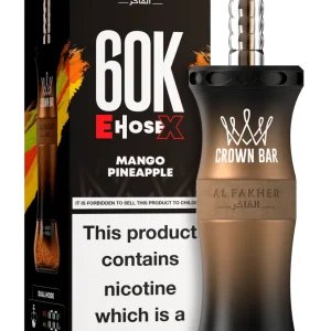 Mango Pineapple Al Fakher Crown Bar E Hose X 60k