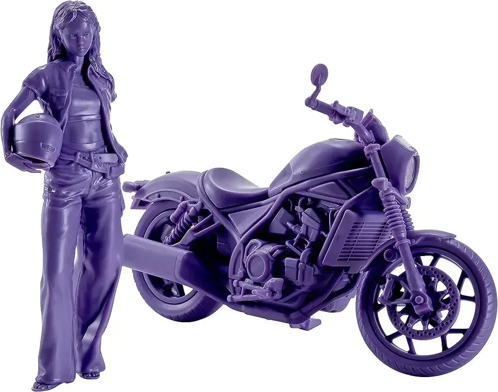 Max Factory Honda Rebel 1100 Navy 1/20 Scale Assembly Model