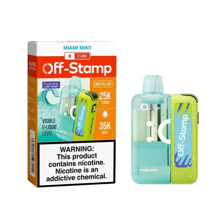 Miami Mint - Off-Stamp X-Cube Crystal 35k Disposable Kit
