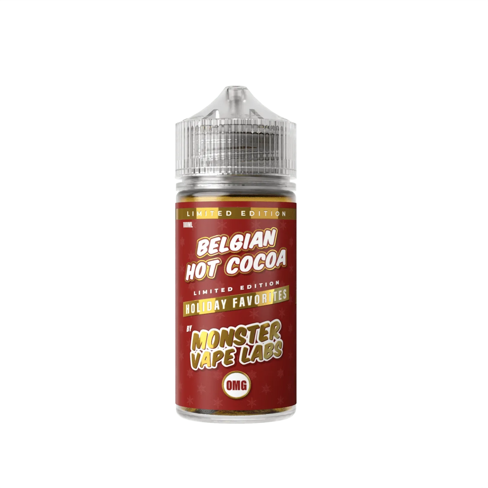 Monster Vape Labs SALT – Belgian Hot Cocoa – 100ML E-Liquid (Holiday Limited Edition)