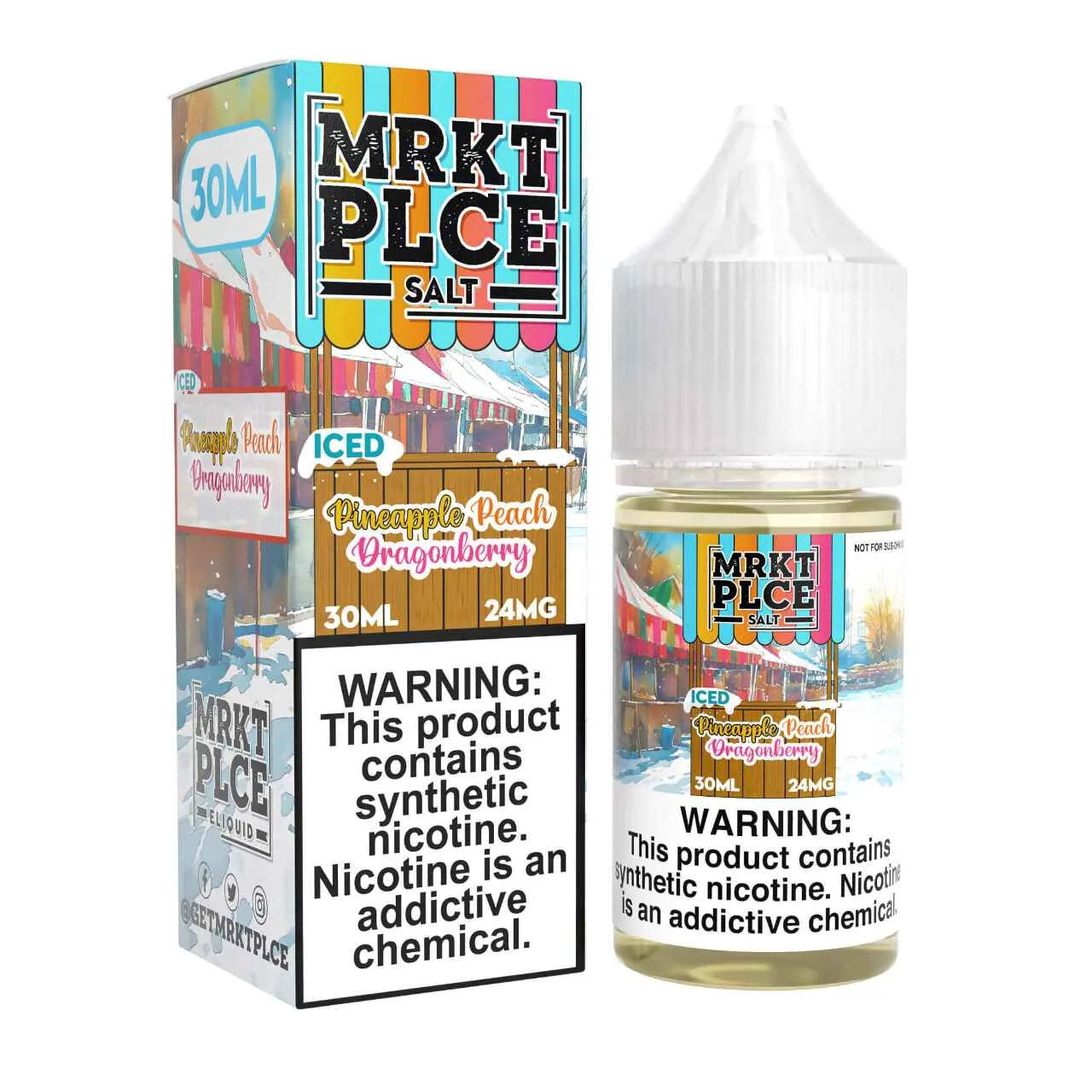 MRKTPLCE Iced Salt Nic E-Juice 48MG Collection 30ml - Image 2