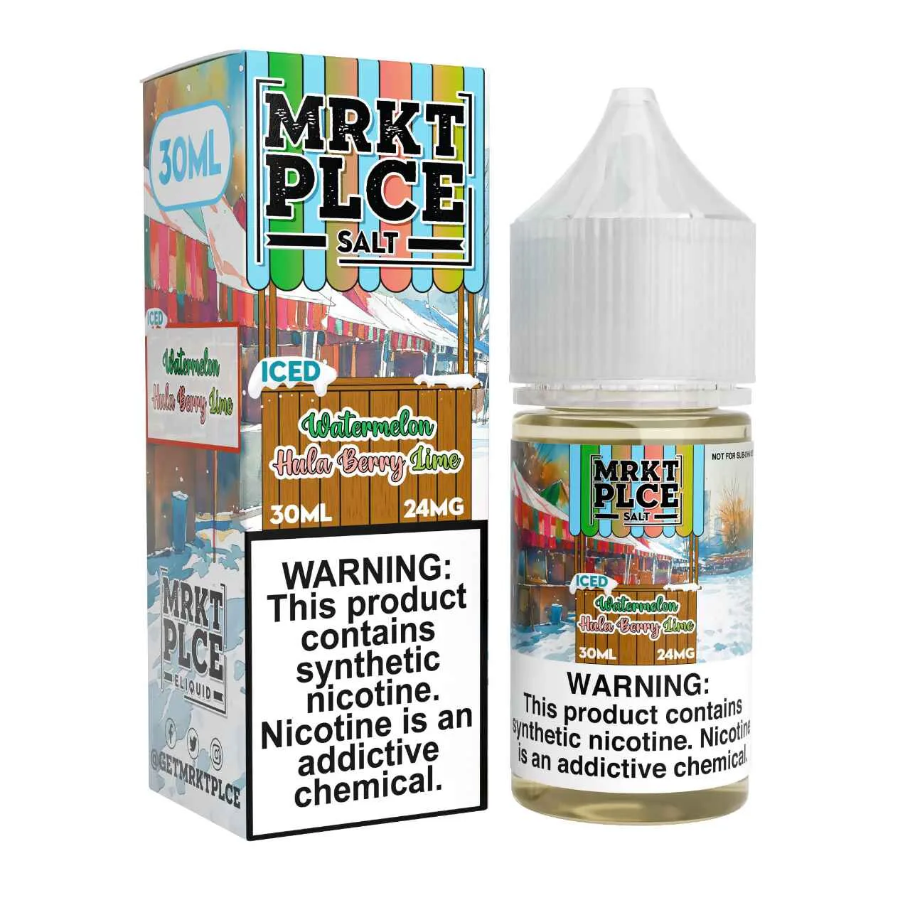 MRKTPLCE Iced Salt Nic E-Juice 48MG Collection 30ml
