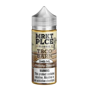 MRKTPLCE TBCO Barn Tobacco E-Juice 100ml Collection