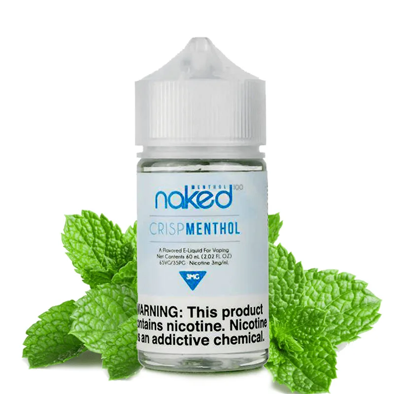 Naked 100 Crisp Menthol E-juice 60ml - Eleaf Official Store