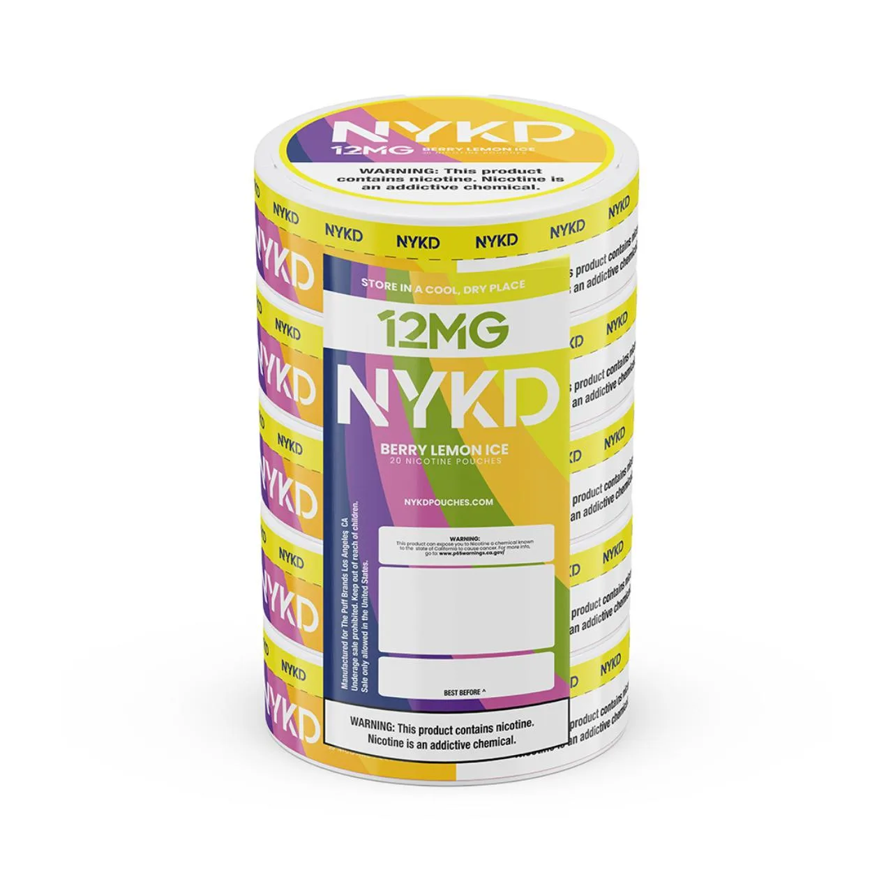 NYKD Nicotine Pouches – 5PK - Image 2