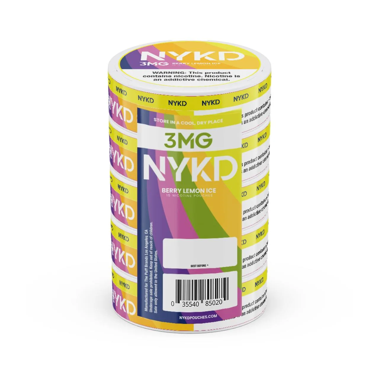 NYKD Nicotine Pouches – 5PK