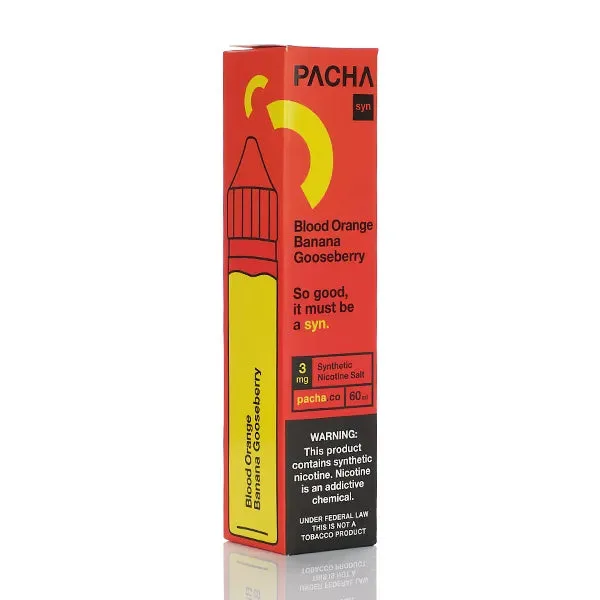 Pachamama Syn- Blood Orange Banana Gooseberry – 60ml - Image 2