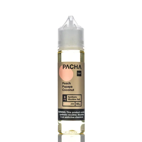 Pachamama Syn – Peach Papaya Coconut Cream – 60ml - Image 2