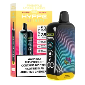 Pineapple Lychee Freeze Hyppe Infiniti 50K