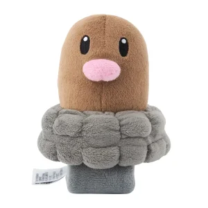 Pokemon Center Diglett Shoulder Plush 9×9×14.5