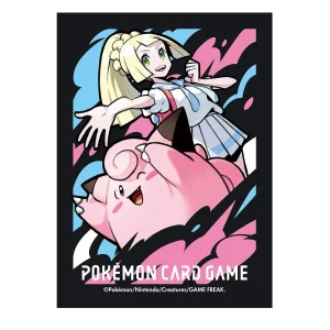 Pokemon Center Original Lillie and Clefairy Card Sleeves Japan Official