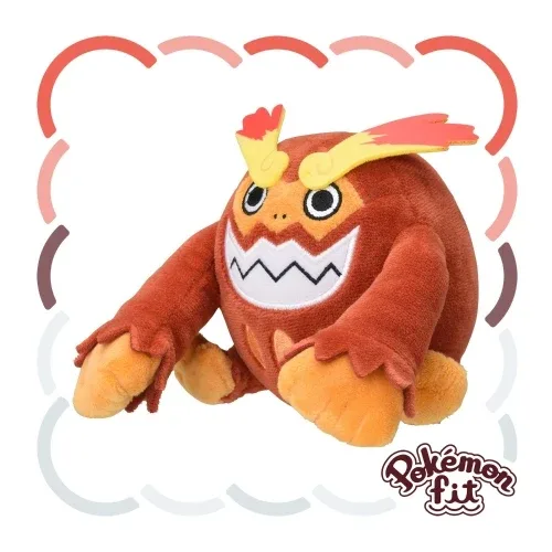 Pokemon Darumaka Plush Toy - Soft Stuffed Figure, Normal Mode