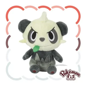 Pokemon Fit Pansage Soft Plush Figure - Official Collectible Toy