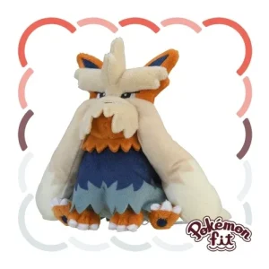 Pokemon Furfrou Plush Toy - Quality Soft Stuffed Animal Medium