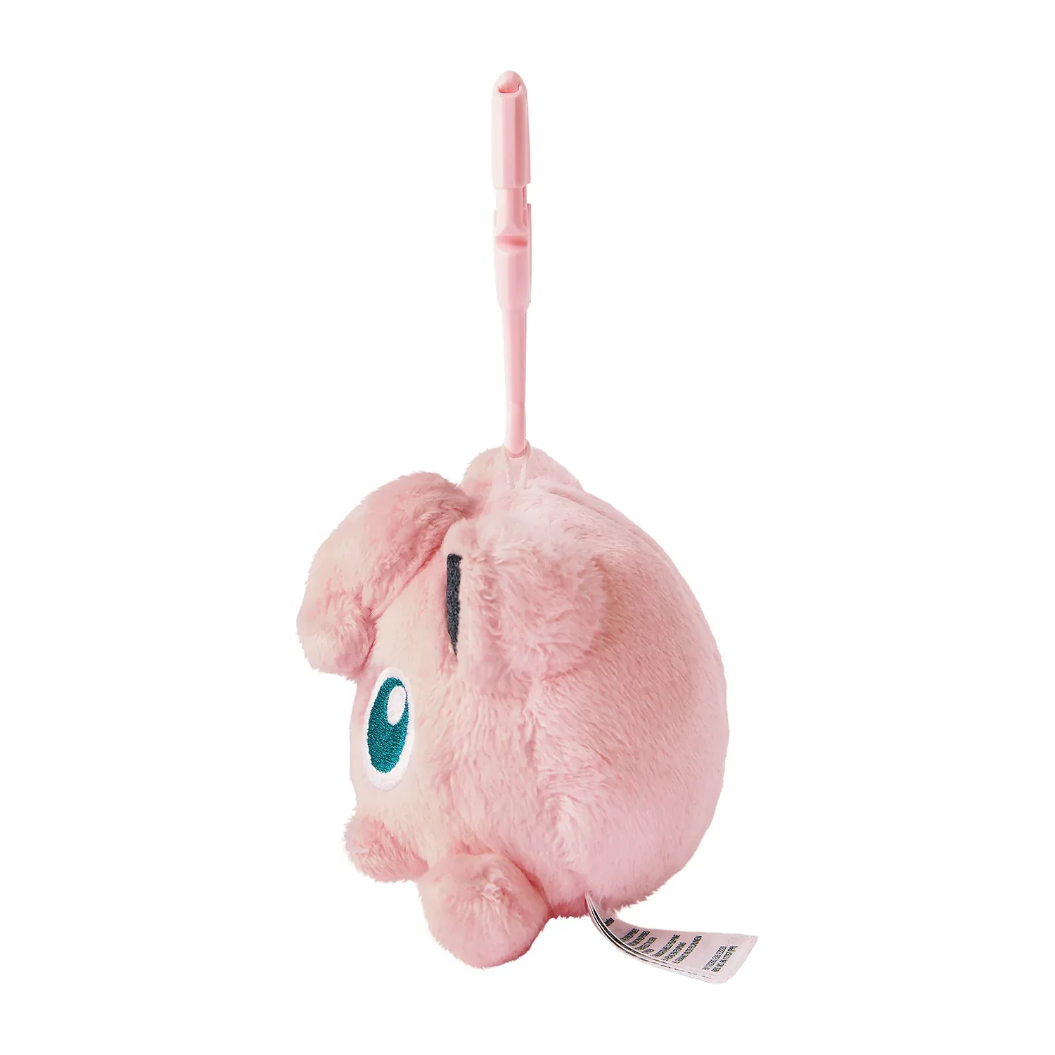 Pokemon Jigglypuff Plush Mascot with Carabiner Keychain Clip - Image 2