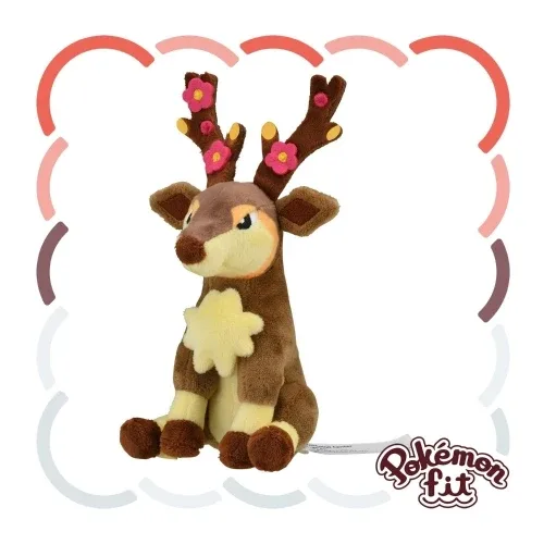 Pokemon Plush Fit Deerling Spring Form Cuddly Stuffed Toy