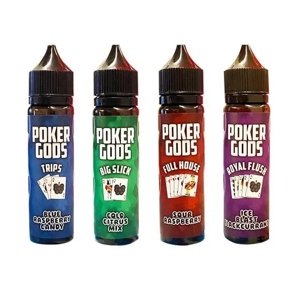 POKER GODS 50ML E-Liquid Free Nic Shot
