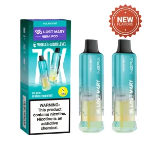 Polar Mint - Lost Mary Nera Fullview 70k Disposable Vape Pod
