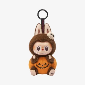 POP MART Labubu Halloween Pumpkin Plush Pendant