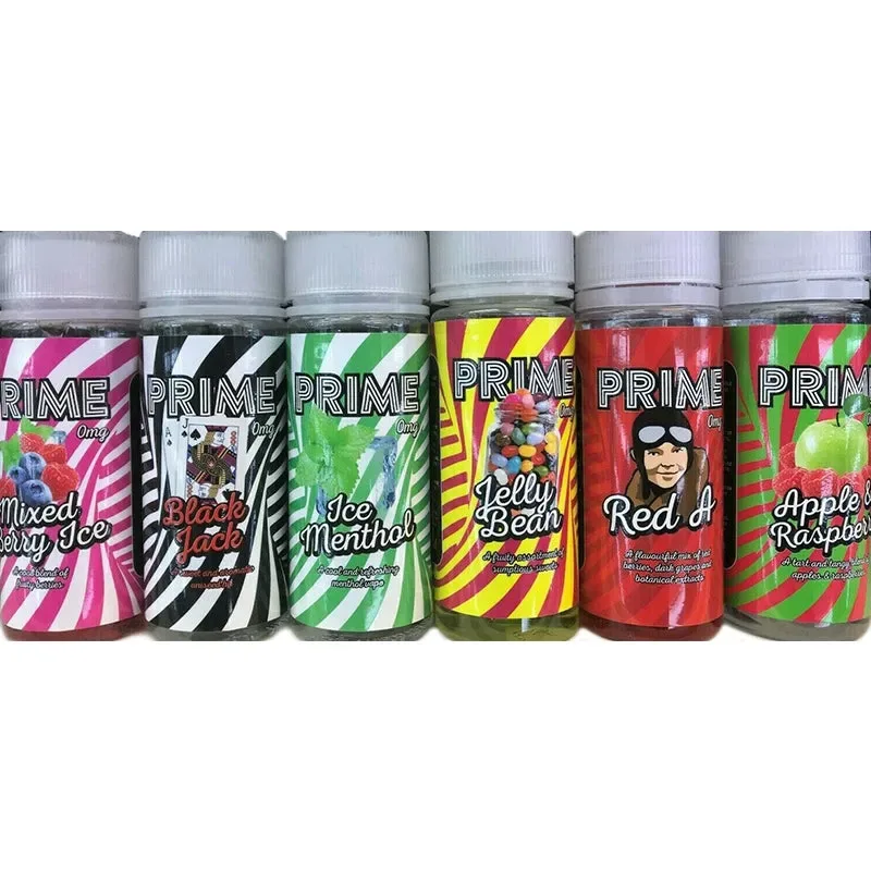 PRIME 100ML E-Liquid E Juice 0MG | 60VG 40PG Vape Juice – All Flavours