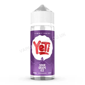 YeTi Summit Series Sour Grape Ice E-Liquid Shortfill