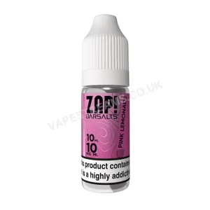 Pink Lemonade Nicotine Salt E-Liquid by ZAP! Bar Salts