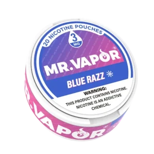 Mr. Vapor Nicotine Pouches - Blue Razz