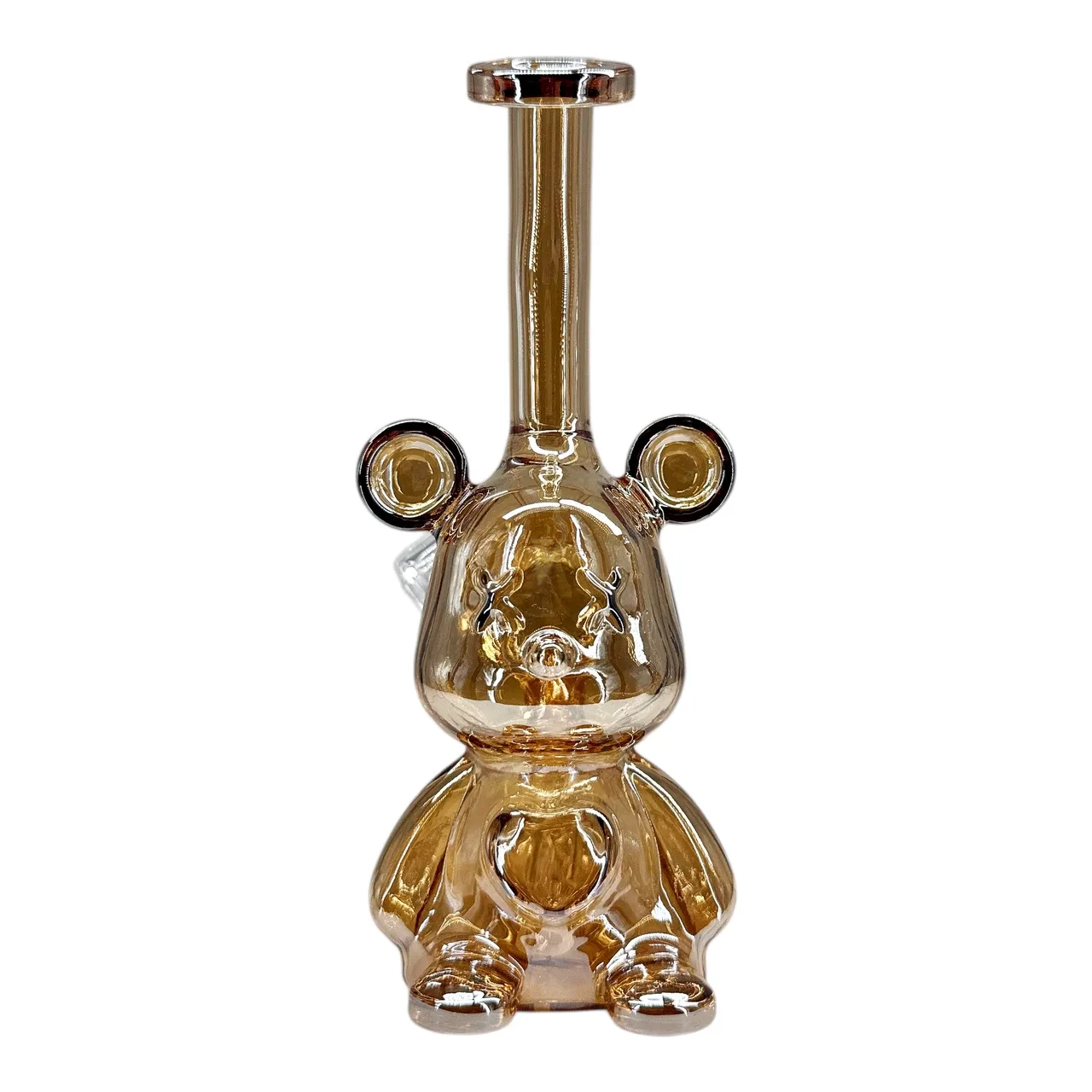 Electro Plated Teddy Bear 6.7 Inch Dab Rig