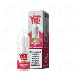 Yeti Summit Sour Raspberry Watermelon Ice Nic Salt 4 for £10