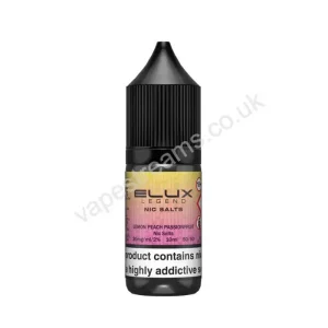 Elux Legend Lemon Peach Passionfruit Nic Salt E-Liquid