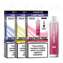 HAWCOS x Lost Mary Pro Max 7000 Prefilled Pod Vape Kit