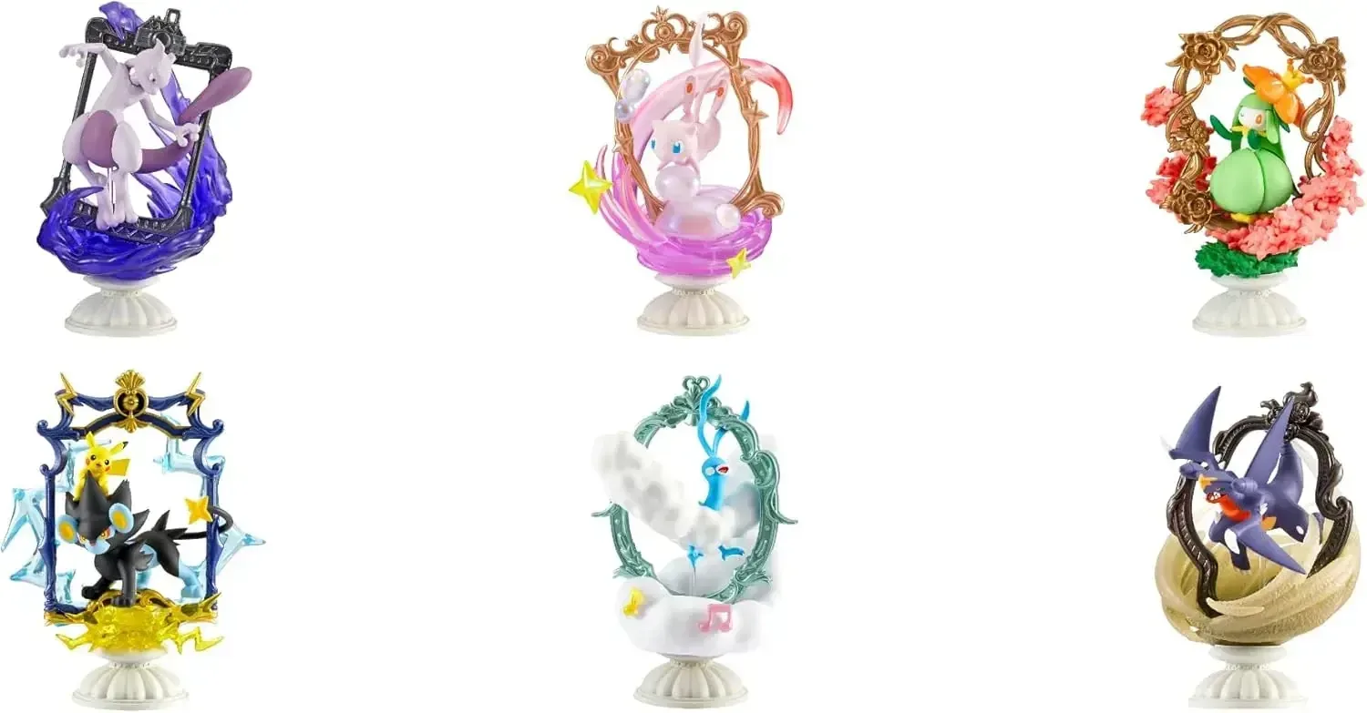 Re-Ment Pokemon Decorative Frame Collection Set 2 Mini Figures