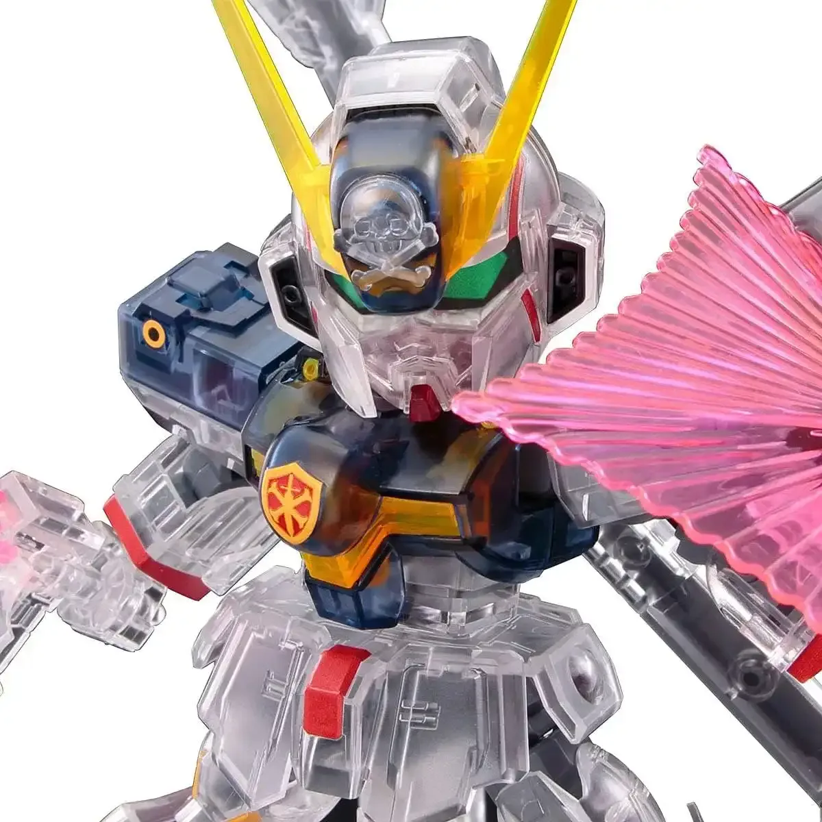 SD Gundam Cross Silhouette Crossbone Gundam X1 Clear Color Plastic Model by BANDAI