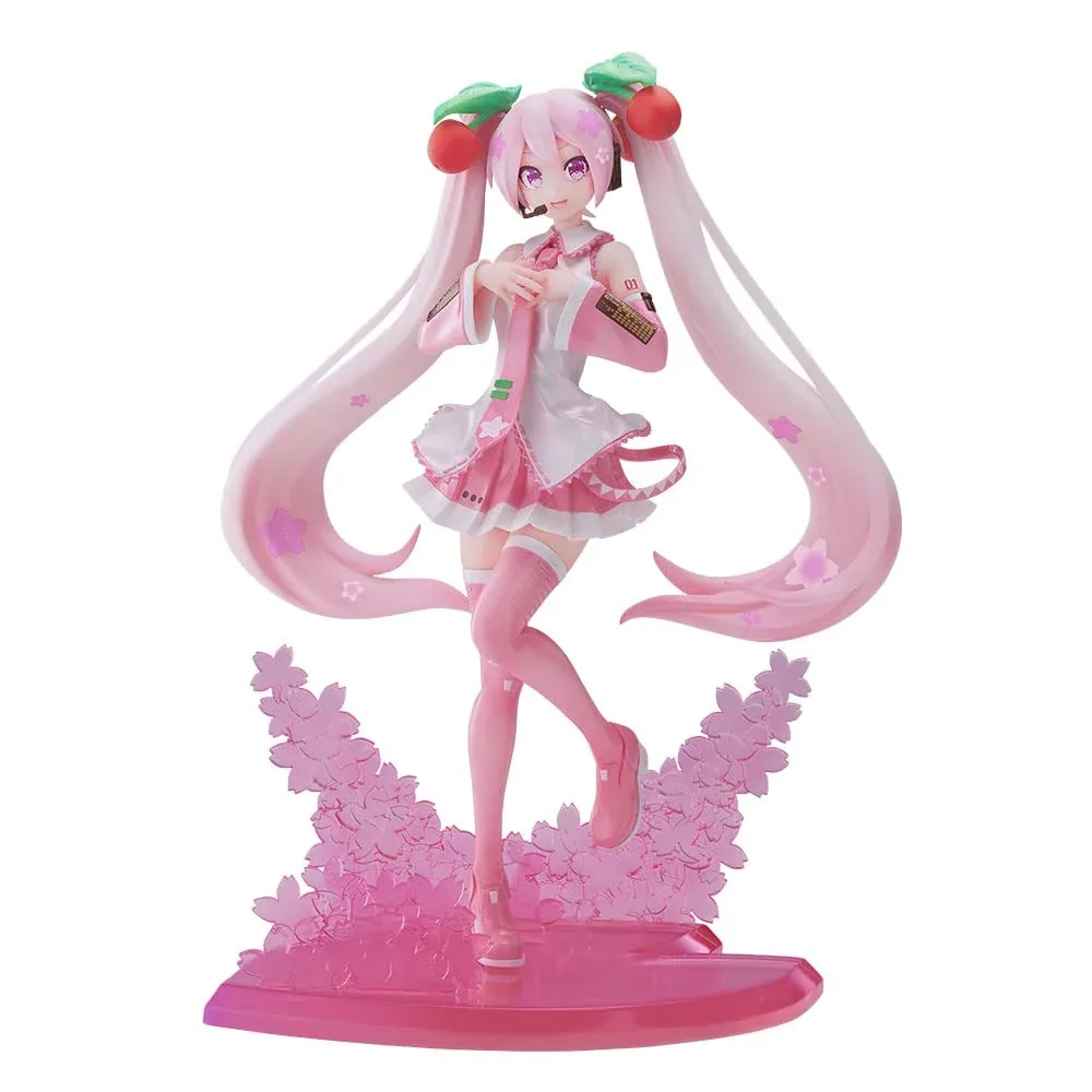 Sega Hatsune Miku Series Luminasta Sakura Miku 2023 Collectible Figure