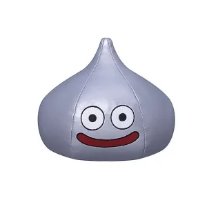 Square Enix Smile Slime Medium Plush Toy - Metal Slime Edition