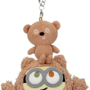 Takara Tomy Arts Minions Bob Tim Chain Strap Plush 17cm