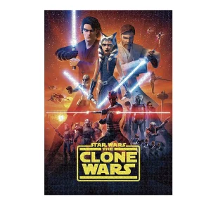 Tenyo 1000-Piece Jigsaw Puzzle Star Wars The Clone Wars .5Cm