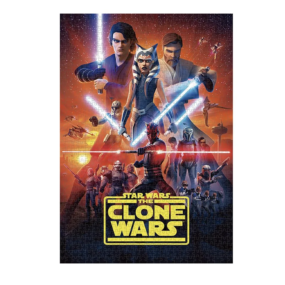 Tenyo 1000-Piece Jigsaw Puzzle Star Wars The Clone Wars .5Cm