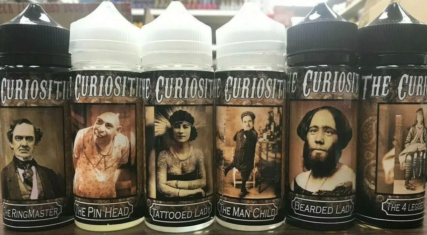 THE CURIOSITIES E Liquid – Premium Flavorful Vape Juice